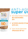 AMBRE SOLAIRE SUPER UV ANTI-AGE PROTECTION CREAM SPF50 FACE SUN CARE 1