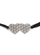 ΓΥΝΑΙΚΕΙΟ ΒΡΑΧΙΟΛΙ LINK HEART STRASS 1