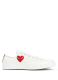 UNISEX SNEAKERS PLAY COMME DES GARCONS x CONVERSE 70 SMALL RED HEART LOW TOP 0