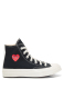 UNISEX SNEAKERS PLAY COMME DES GARCONS x CONVERSE 70 SMALL RED HEART HI TOP 0