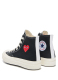 UNISEX SNEAKERS PLAY COMME DES GARCONS x CONVERSE 70 SMALL RED HEART HI TOP 2
