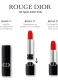 ROUGE DIOR THE REFILL LIPSTICK REFILL - 2 FINISHES: VELVET AND SATIN 2