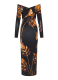 ΜΙΝΤΙ OFF SHOULDER ΦΟΡΕΜΑ JOSEFEN BARDOT 0