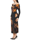 ΜΙΝΤΙ OFF SHOULDER ΦΟΡΕΜΑ JOSEFEN BARDOT 1