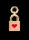 HEART LOCKER CHARM 1