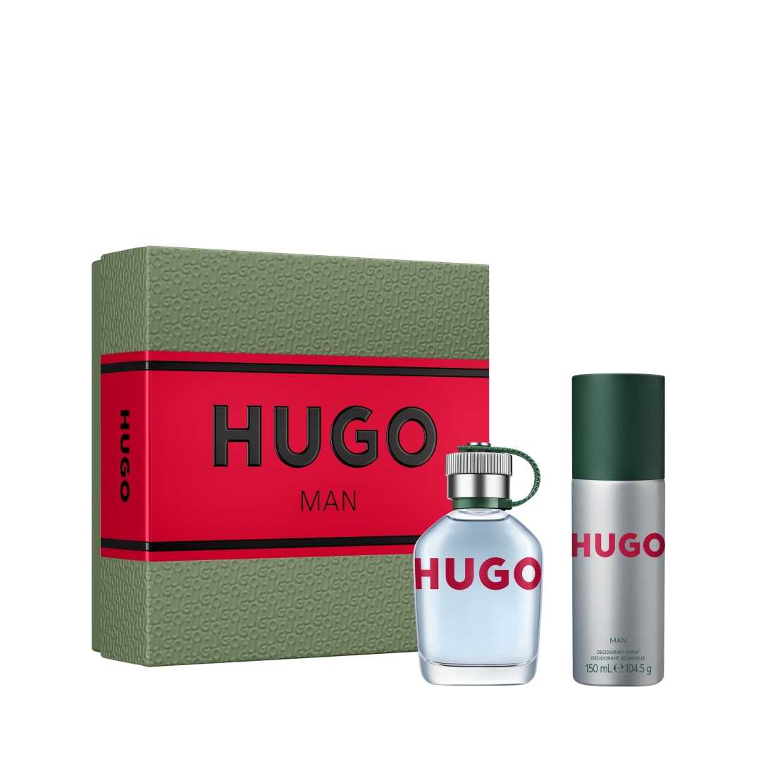 HUGO MAN EAU DE TOILETTE GIFT SET 0