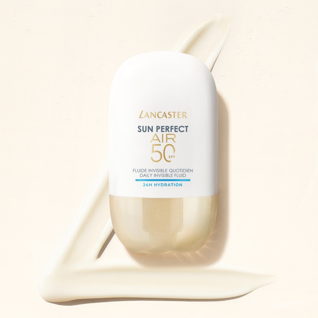 LANCASTER SUN PERFECT AIR DAILY INVISIBLE FLUID SPF50 24H HYDRATION 4