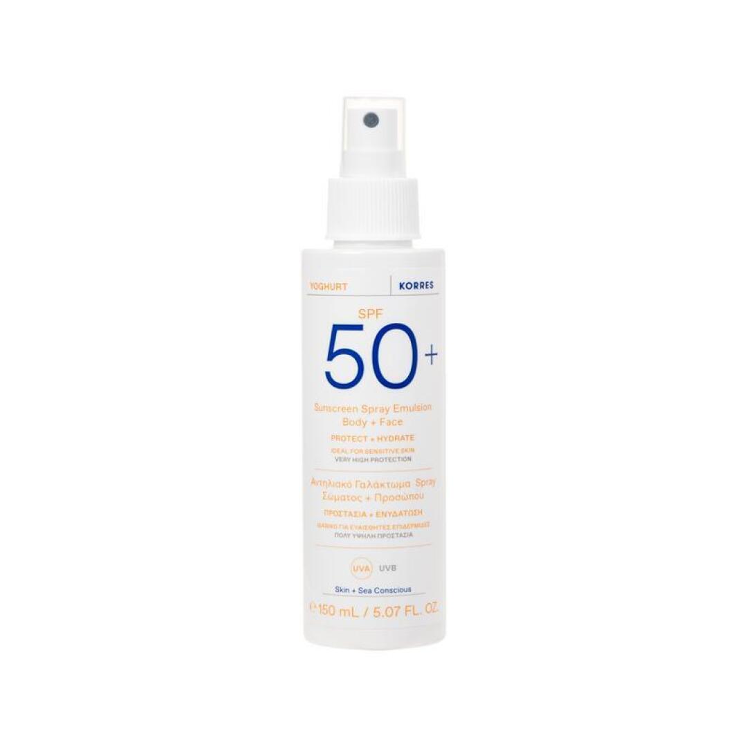 ΑΝΤΗΛΙΑΚΟ ΓΑΛΑΚΤΩΜΑ SPRAY ΣΩΜΑΤΟΣ + ΠΡΟΣΩΠΟΥ SPF 50+ 0