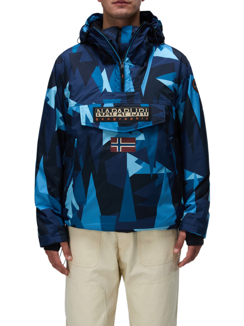 ΑΝΔΡΙΚΟ ΜΠΟΥΦΑΝ RAINFOREST NEXT ALL OVER PRINT ANORAK JACKET 1