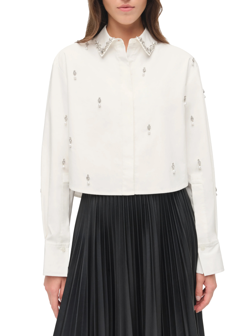 ΓΥΝΑΙΚΕΙΟ ΠΟΥΚΑΜΙΣΟ RENATA EMBELLISHED  1