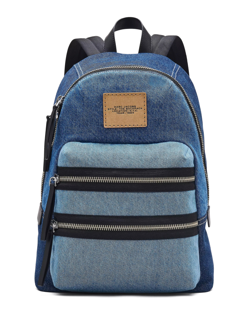 ΓΥΝΑΙΚΕΙΟ ΣΑΚΙΔΙΟ ΠΛΑΤΗΣ THE BIKER COLORBLOCK DENIM LARGE BACKPACK 0