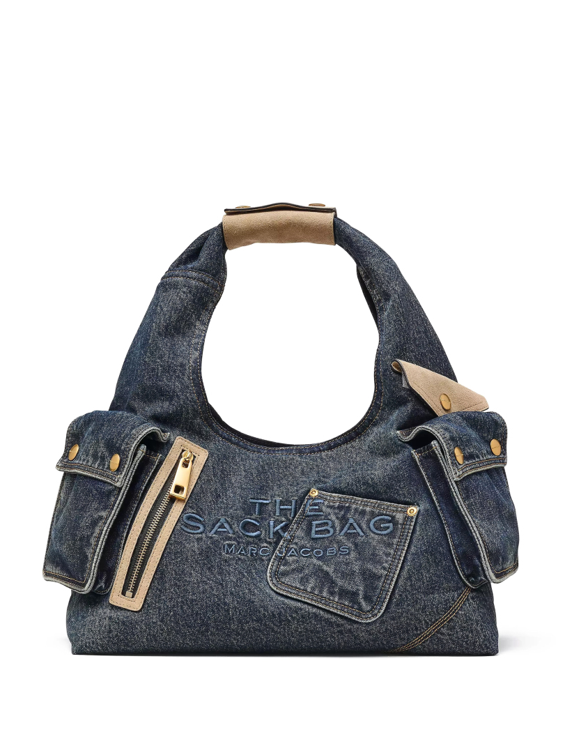 ΓΥΝΑΙΚΕΙΑ ΤΣΑΝΤΑ ΩΜΟΥ THE DENIM SUEDE CARGO SACK BAG 0