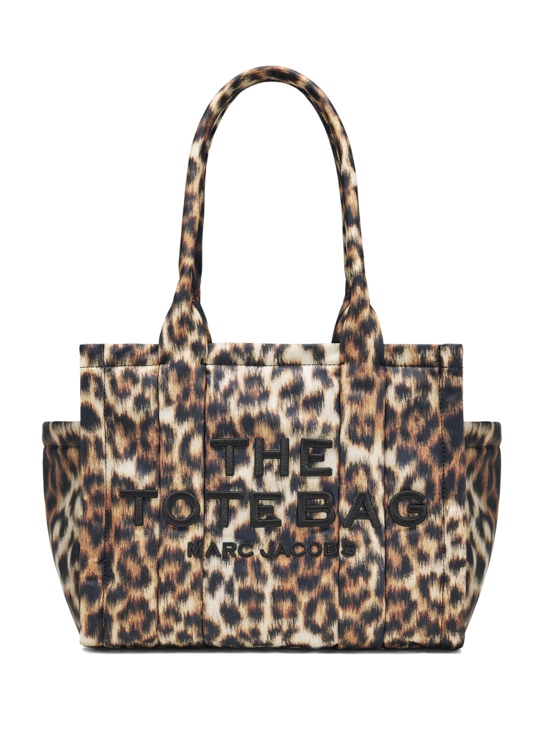 ΓΥΝΑΙΚΕΙΑ ΤΣΑΝΤΑ ΩΜΟΥ MEDIUM TOTE BAG IN LEOPARD PUFFY NYLON 0