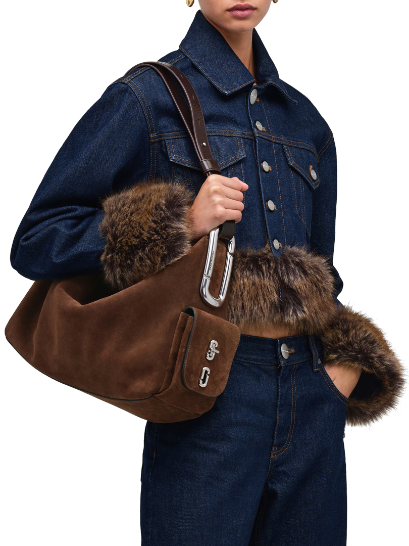 ΓΥΝΑΙΚΕΙΑ ΤΣΑΝΤΑ ΩΜΟΥ SCENE LARGE SHOULDER BAG IN SUEDE 2