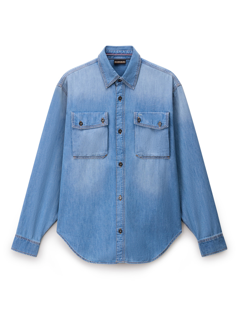 ΑΝΔΡΙΚΟ ΠΟΥΚΑΜΙΣΟ DENIM O-KIENE LS 0