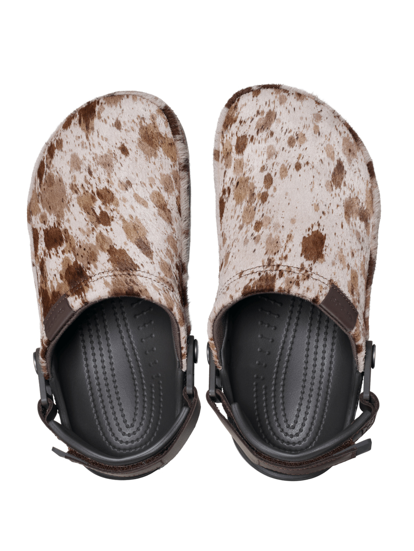 CLASSIC CRAFTED PONY HAIR CLOGS 2