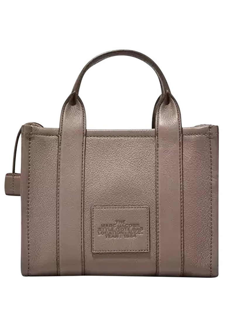 ΔΕΡΜΑΤΙΝΗ ΤΣΑΝΤΑ ΧΕΙΡΟΣ THE MINI TOTE 2