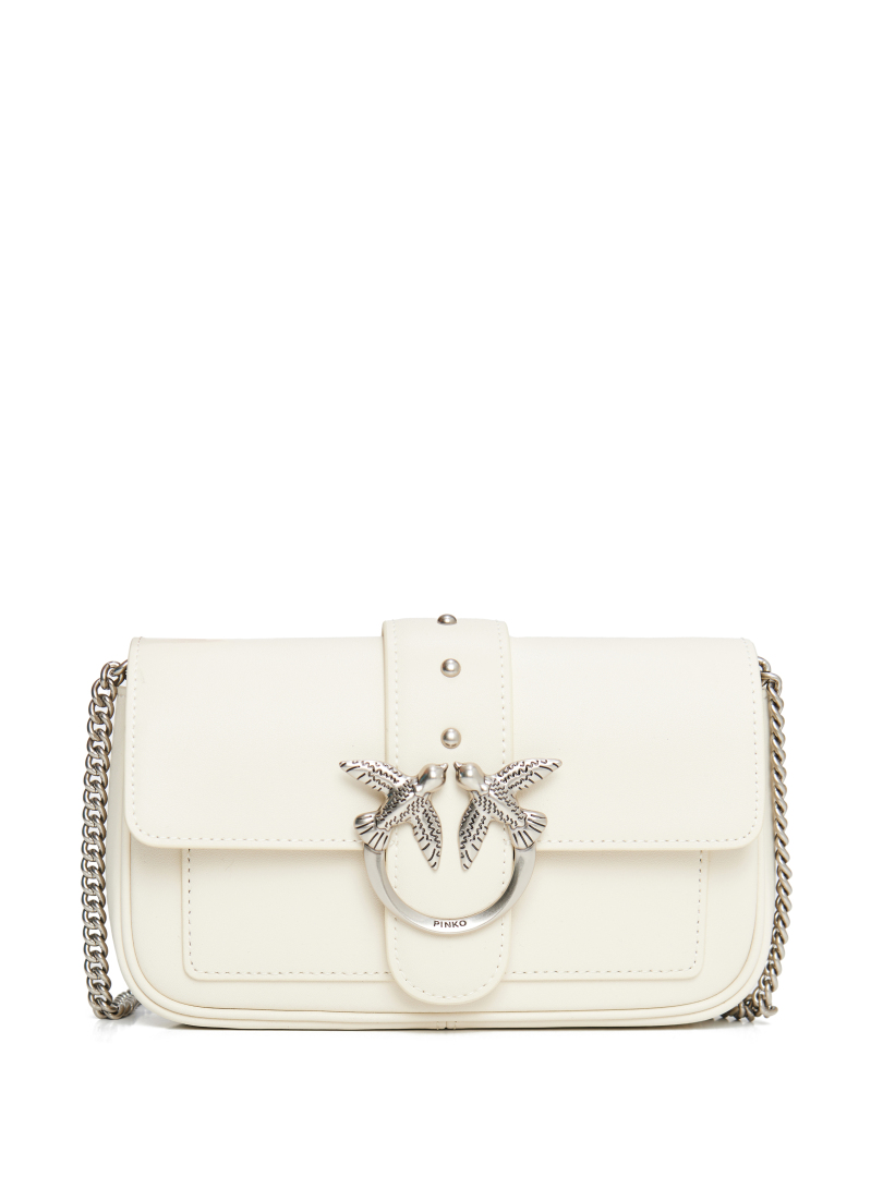 ΓΥΝΑΙΚΕΙΑ ΔΕΡΜΑΤΙΝΗ ΤΣΑΝΤΑ ΩΜΟΥ LOVE ICON POCKET 0