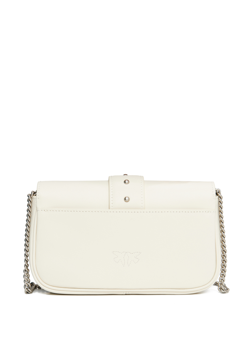 ΓΥΝΑΙΚΕΙΑ ΔΕΡΜΑΤΙΝΗ ΤΣΑΝΤΑ ΩΜΟΥ LOVE ICON POCKET 1