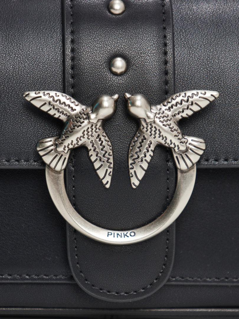 ΓΥΝΑΙΚΕΙΑ ΔΕΡΜΑΤΙΝΗ ΤΣΑΝΤΑ ΩΜΟΥ LOVE ICON POCKET 3