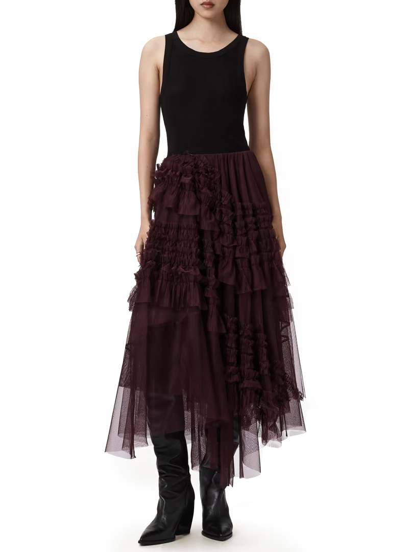 ΜΙΝΤΙ ΦΟΥΣΤΑ JEN TULLE 1