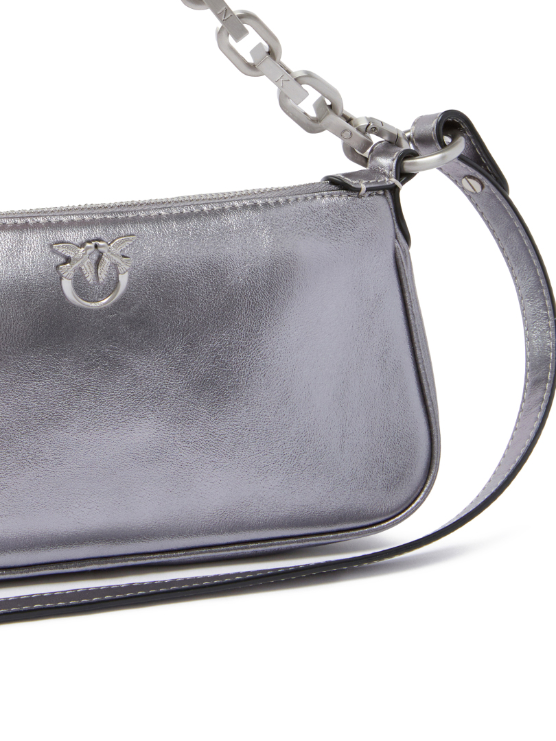 ΓΥΝΑΙΚΕΙΑ ΔΕΡΜΑΤΙΝΗ ΤΣΑΝΤΑ ΩΜΟΥ HALF MOON BAGUETTE MINI  2