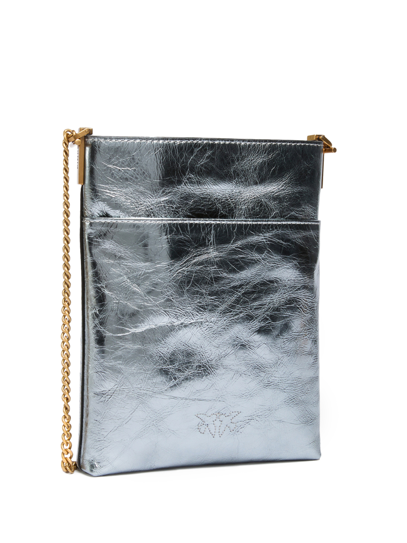 ΓΥΝΑΙΚΕΙΑ ΔΕΡΜΑΤΙΝΗ ΤΣΑΝΤΑ ΧΙΑΣΤΙ FLAT SATCHEL  1