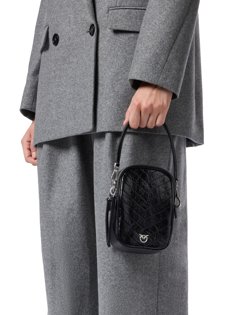 ΓΥΝΑΙΚΕΙΑ ΔΕΡΜΑΤΙΝΗ ΤΣΑΝΤΑ ΧΕΙΡΟΣ CARGO POUCH  4