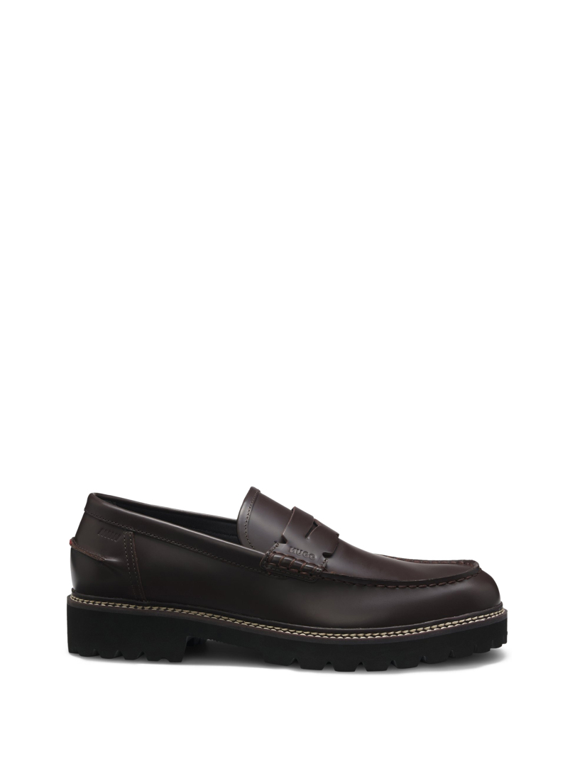 ΑΝΔΡΙΚΑ ΔΕΡΜΑΤΙΝΑ LOAFERS  0