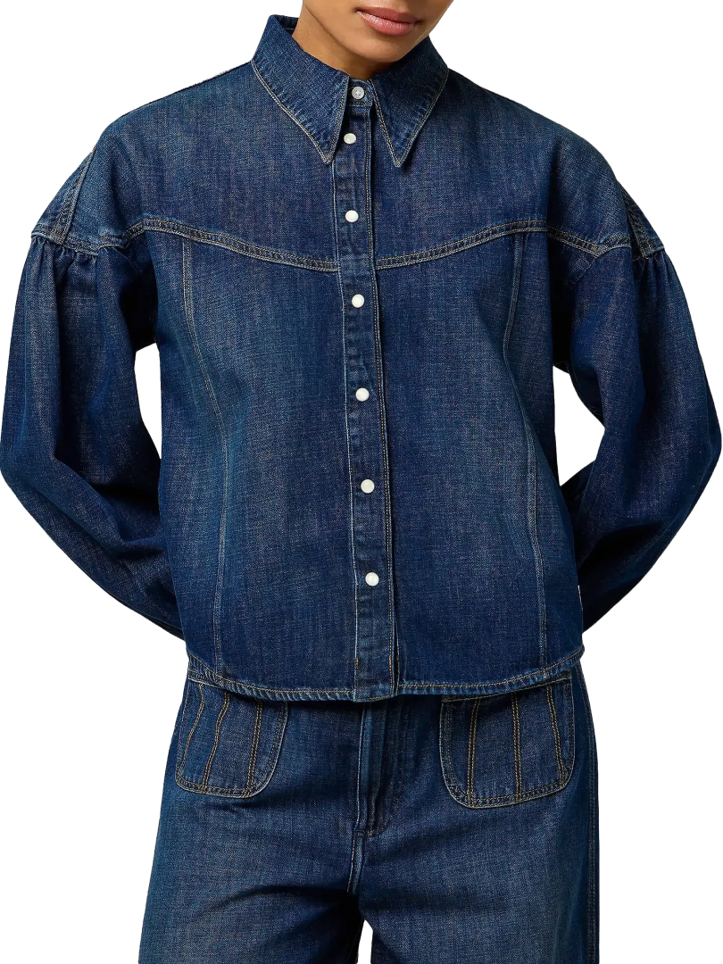 ΓΥΝΑΙΚΕΙΟ DENIM ΠΟΥΚΑΜΙΣΟ 1