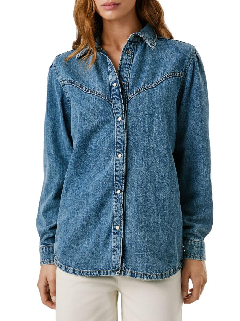 ΓΥΝΑΙΚΕΙΟ DENIM ΠΟΥΚΑΜΙΣΟ 1