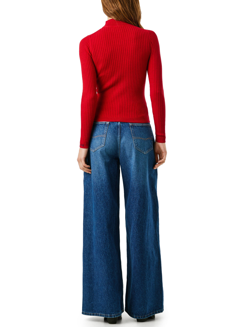 ΓΥΝΑΙΚΕΙΟ RIBBED ΠΟΥΛΟΒΕΡ CARLA 2