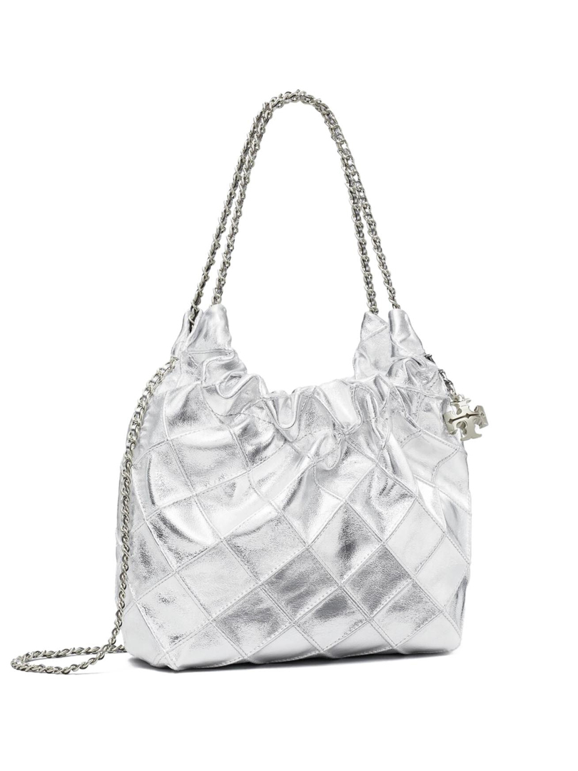 ΓΥΝΑΙΚΕΙΑ ΤΣΑΝΤΑ ΩΜΟΥ MINI FLEMING METALLIC HOBO 1