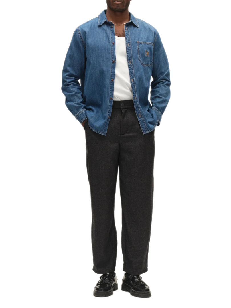 ΑΝΔΡΙΚΟ DENIM ΠΟΥΚΑΜΙΣΟ 1