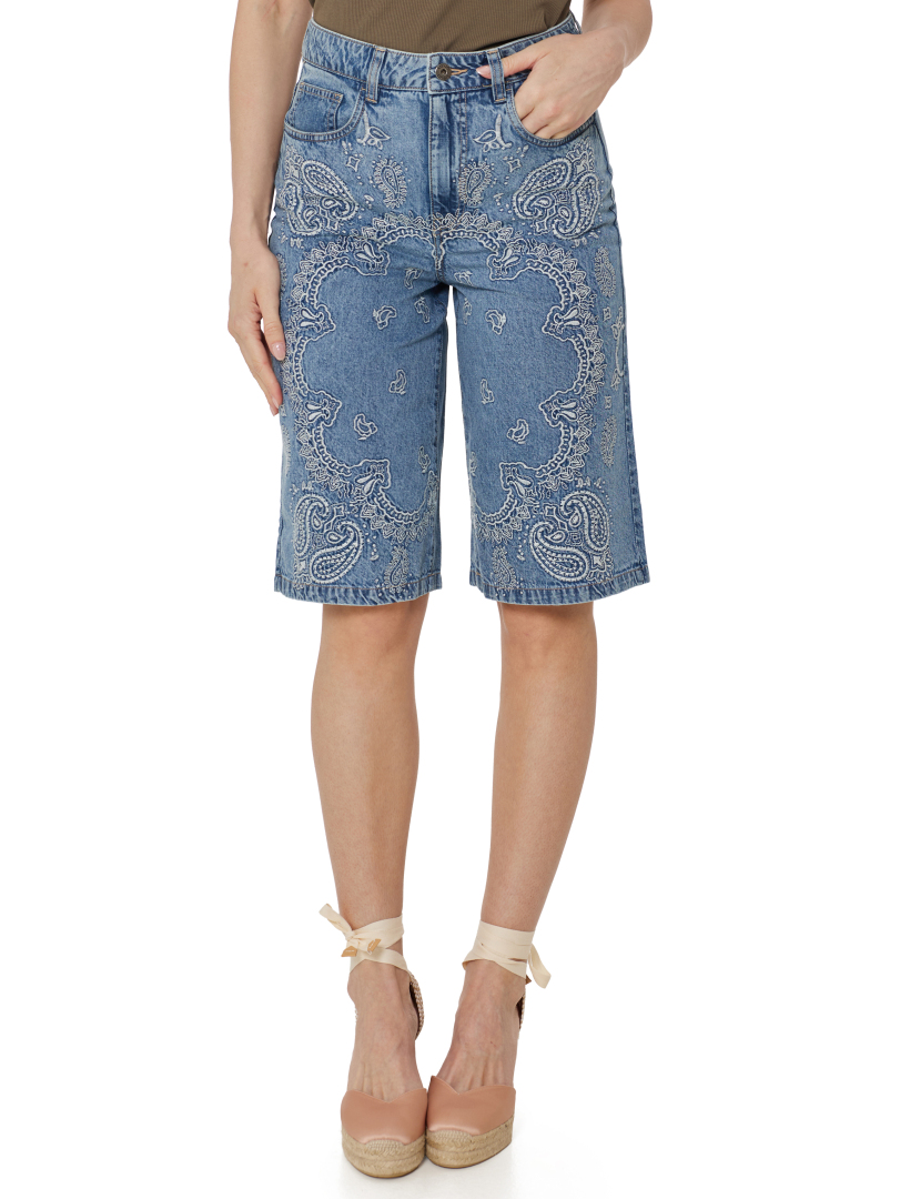 ΓΥΝΑΙΚΕΙΑ DENIM ΒΕΡΜΟΥΔΑ ΜΕ ΚΕΝΤΗΜΑΤΑ 1