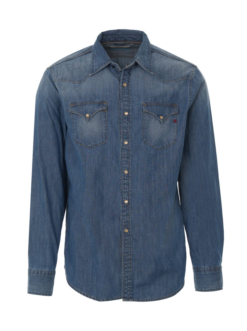 ΑΝΔΡΙΚΟ DENIM ΠΟΥΚΑΜΙΣΟ 0