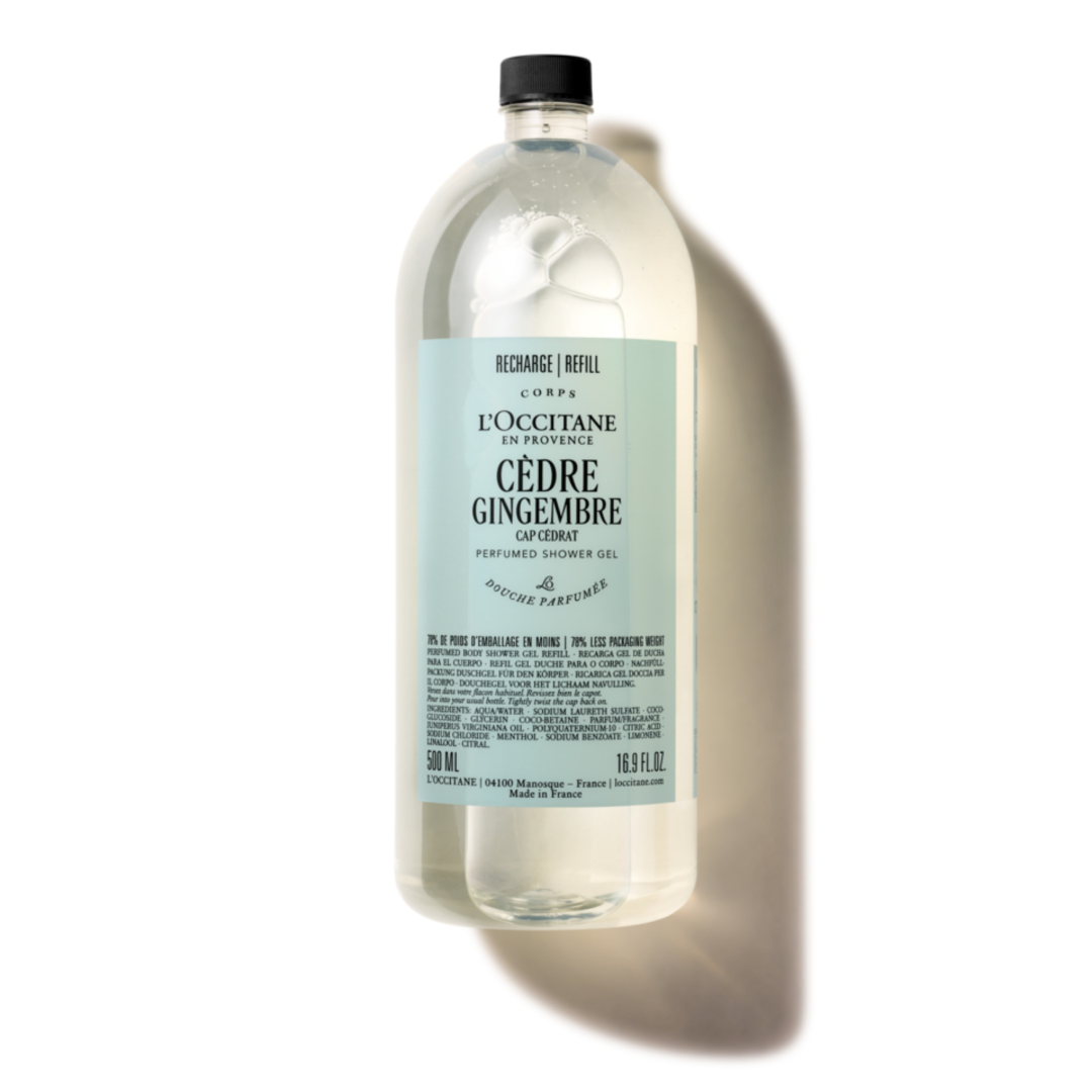 CÈDRE GINGEMBRE PERFUMED SHOWER GEL REFILL 0