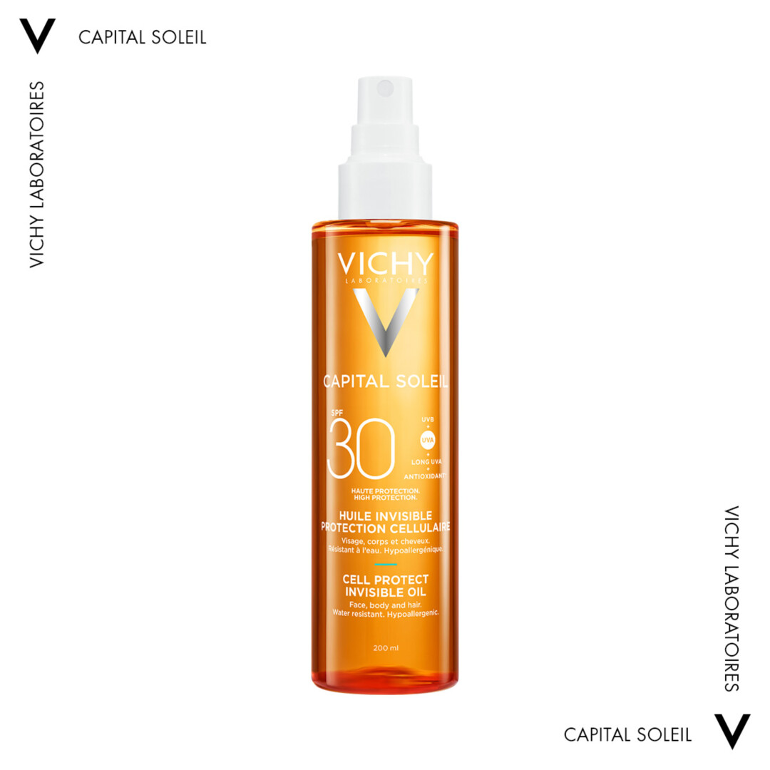 CAPITAL SOLEIL CELL PROTECT ΑΟΡΑΤΟ ΛΑΔΙ SPF30 0