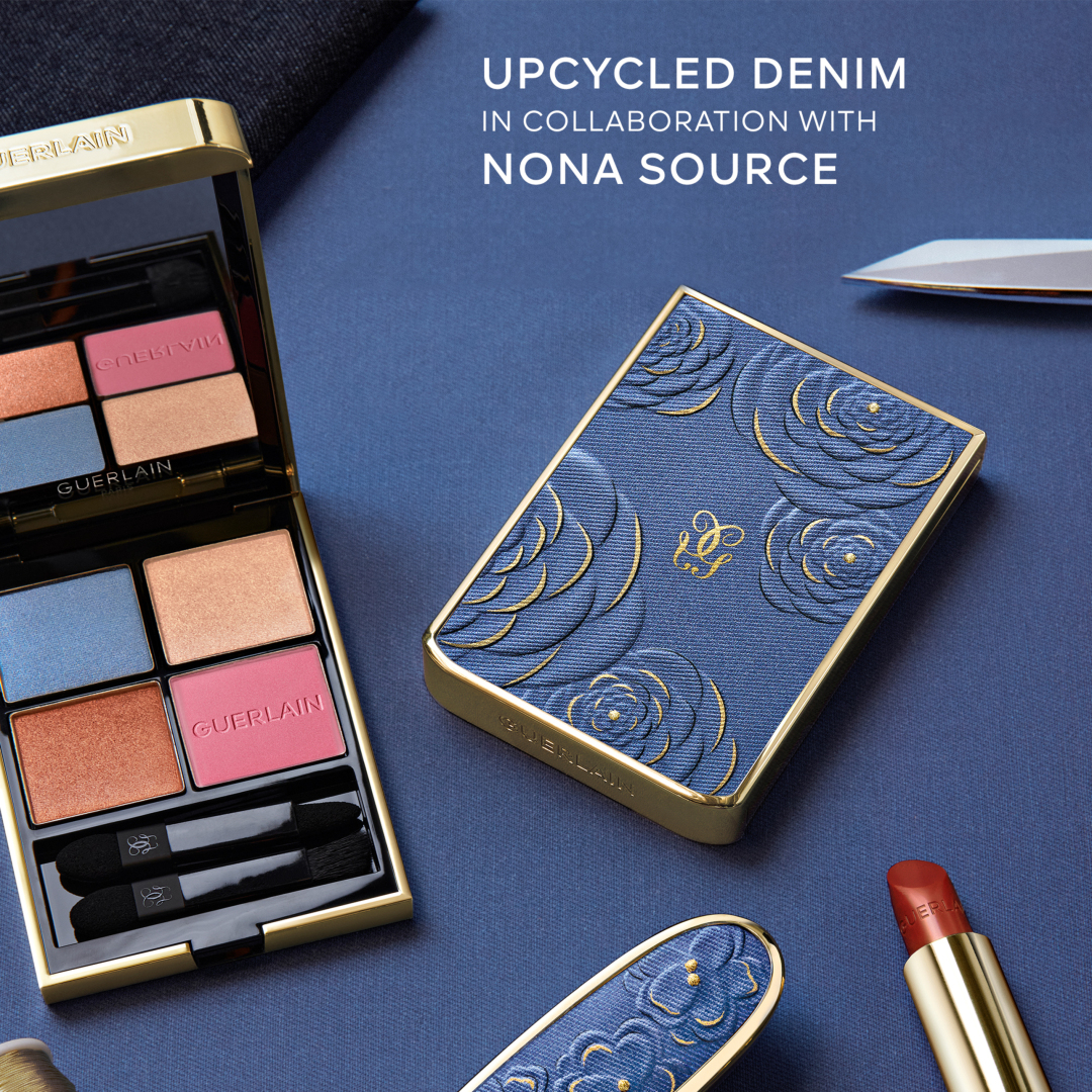 OMBRES G DENIM BLOSSOM EYESHADOW QUAD - LIMITED EDITION 6