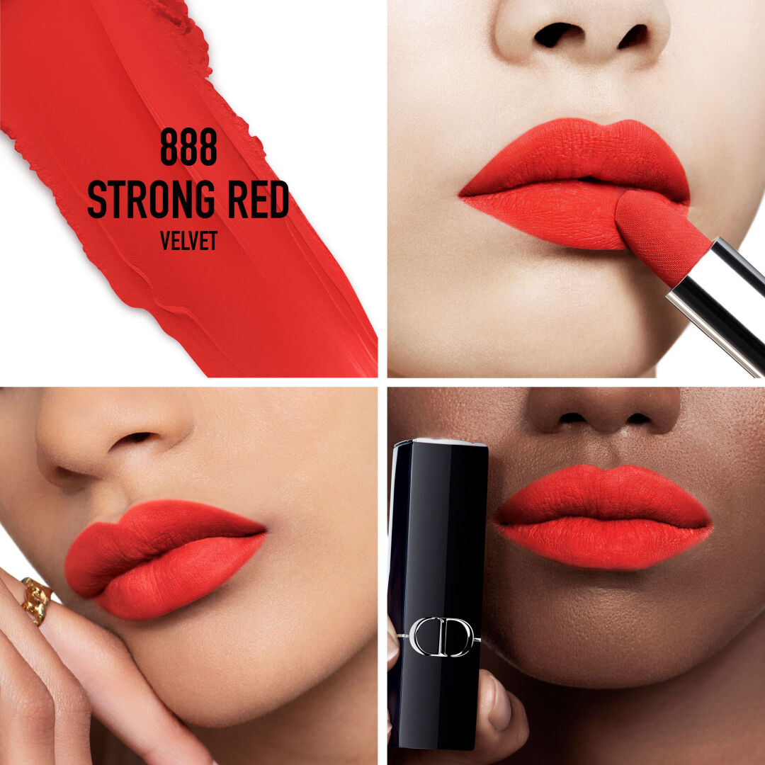 ROUGE DIOR LIPSTICK - COMFORT AND LONG WEAR - HYDRATING FLORAL LIP CARE 1