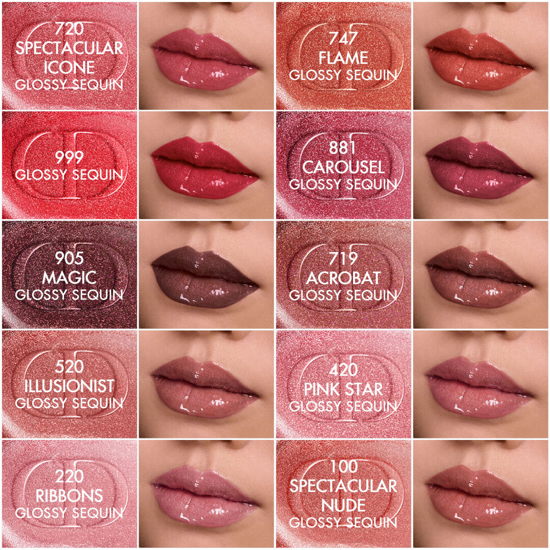 LIMITED-EDITION ROUGE DIOR FOREVER LIQUID SEQUIN LIPSTICK AND GLOSS DUO, GLITTER OR SHINE FINISH 7