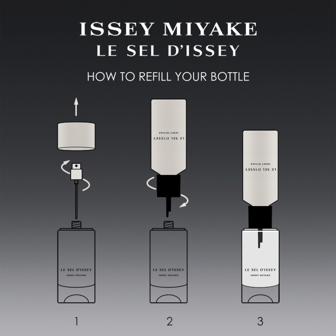 LE SEL D'ISSEY EAU DE TOILETTE REFILL 1