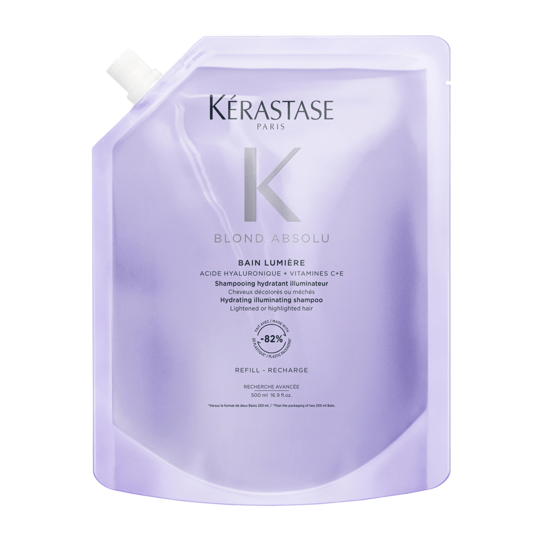 BLOND ABSOLU REFILL ΣΑΜΠΟΥΑΝ BAIN LUMIERE ΓΙΑ ΣΥΝΤΗΡΗΣΗ ΤΩΝ ΞΑΝΘΩΝ ΒΑΜΜΕΝΩΝ ΜΑΛΛΙΩΝ 0