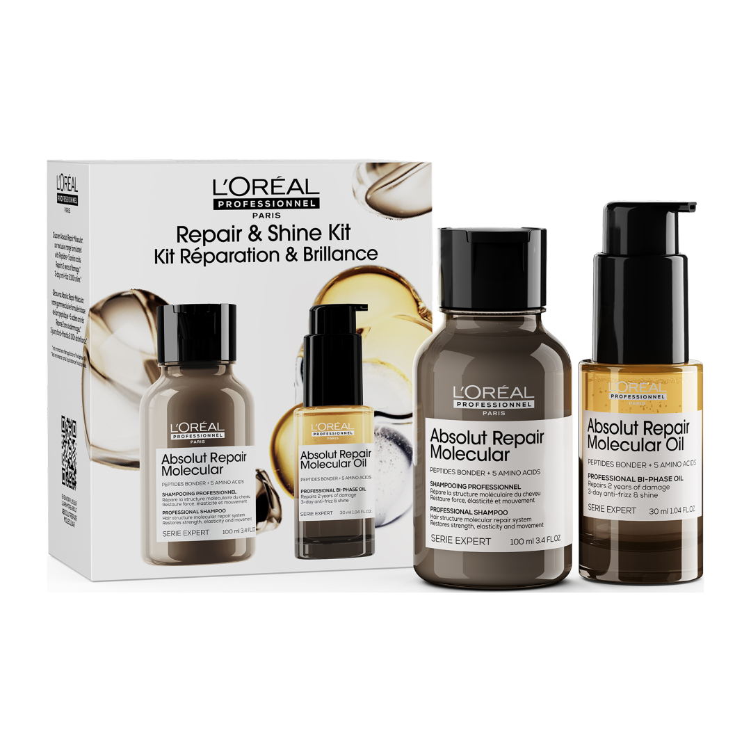 SERIE EXPERT ABSOLUT REPAIR MOLECULAR MINI DUO SET ΣΑΜΠΟΥΑΝ & ΕΛΑΙΟ 0