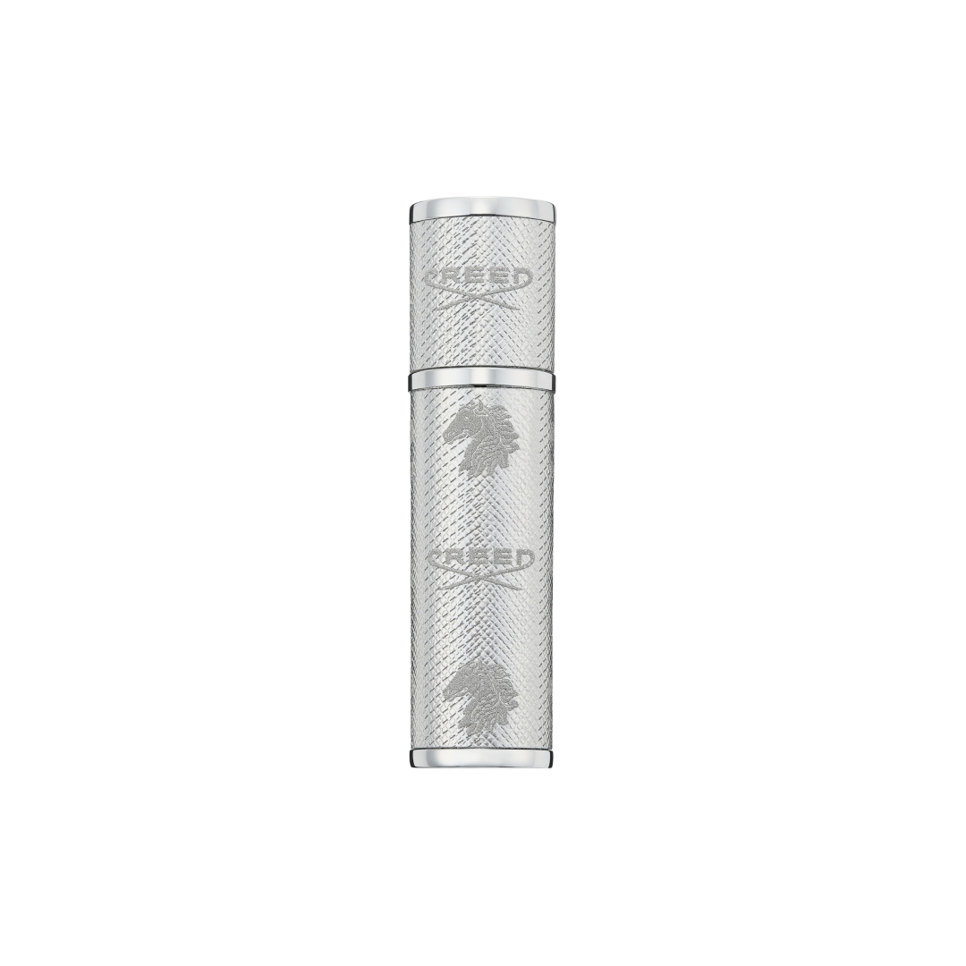 REFILLABLE TRAVEL PERFUME ATOMISER SILVER 0