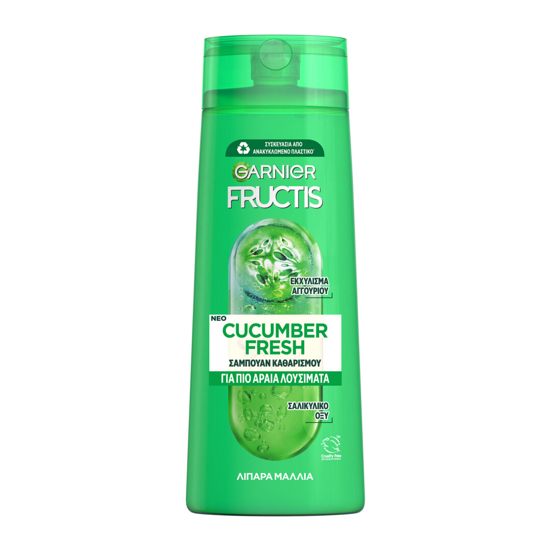 GARNIER FRUCTIS CUCUMBER FRESH ΣΑΜΠΟΥΑΝ ΚΑΘΑΡΙΣΜΟΥ attica