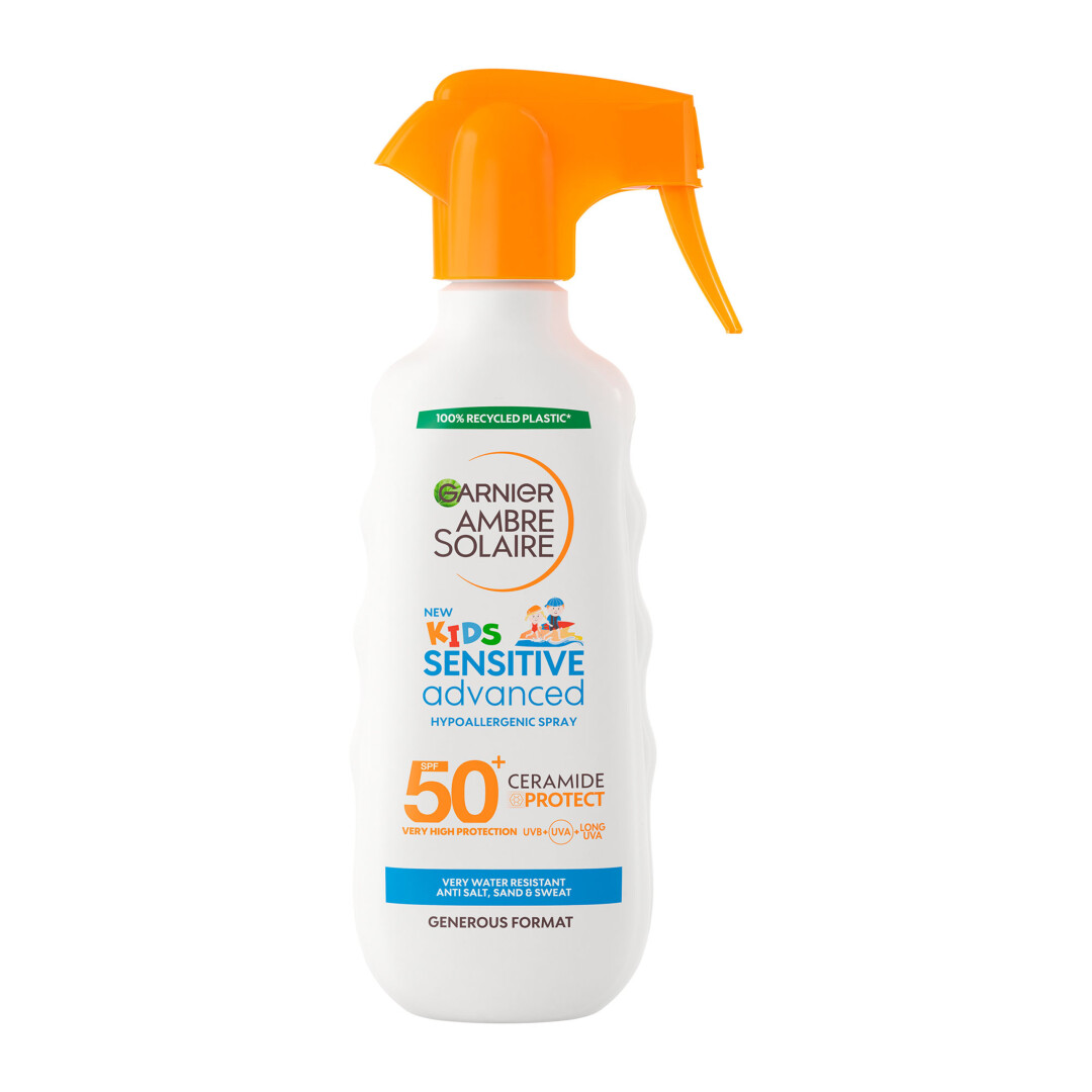AMBRE SOLAIRE KIDS SENSITIVE ADVANCED SPRAY SPF50+ SUN BODY LOTION 0