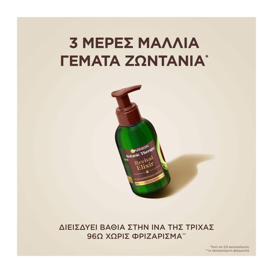 BOTANIC THERAPY REVIVAL ELIXIR ΕΛΑΙΟ ΕΝΤΑΤΙΚΗΣ ΘΡΕΨΗΣ 3