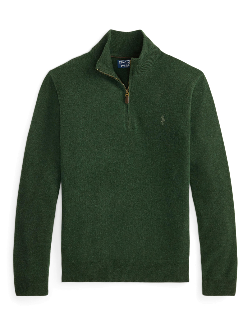 ΑΝΔΡΙΚΟ ΜΑΛΛΙΝΟ ΠΟΥΛΟΒΕΡ HALF-ZIP 0