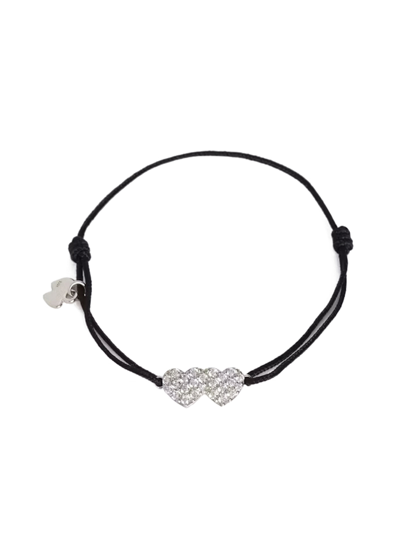 ΓΥΝΑΙΚΕΙΟ ΒΡΑΧΙΟΛΙ LINK HEART STRASS 0